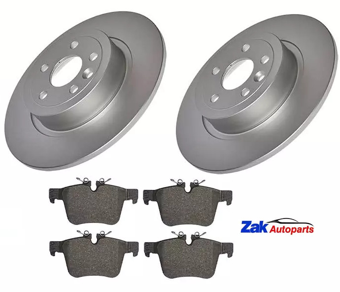 FOR RANGE ROVER EVOQUE 2011-2018 REAR BRAKE DISCS & PADS (CHECK DISC SIZE 317MM)