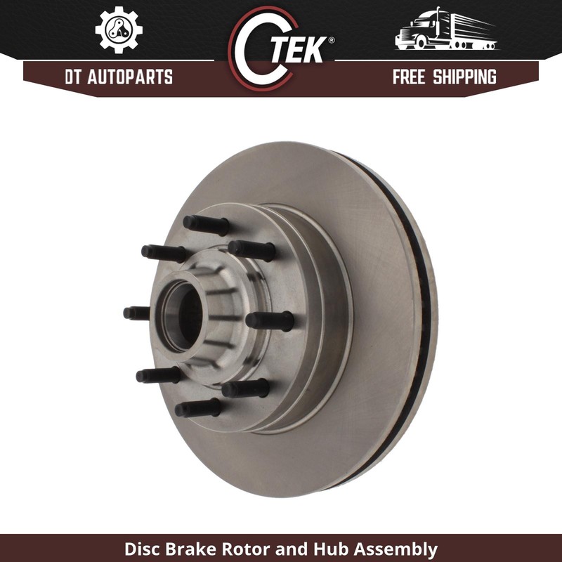 For 2010-2014 Ford Econoline Van | Centric Front Disc Brake Rotor and Hub Assy
