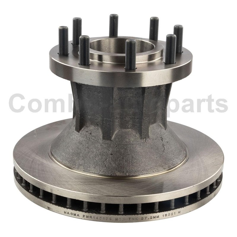 Front Disc Brake Rotors and Hub Assembly Fits 1994 1995 1996 1997 Dodge Ram 3500 gallery