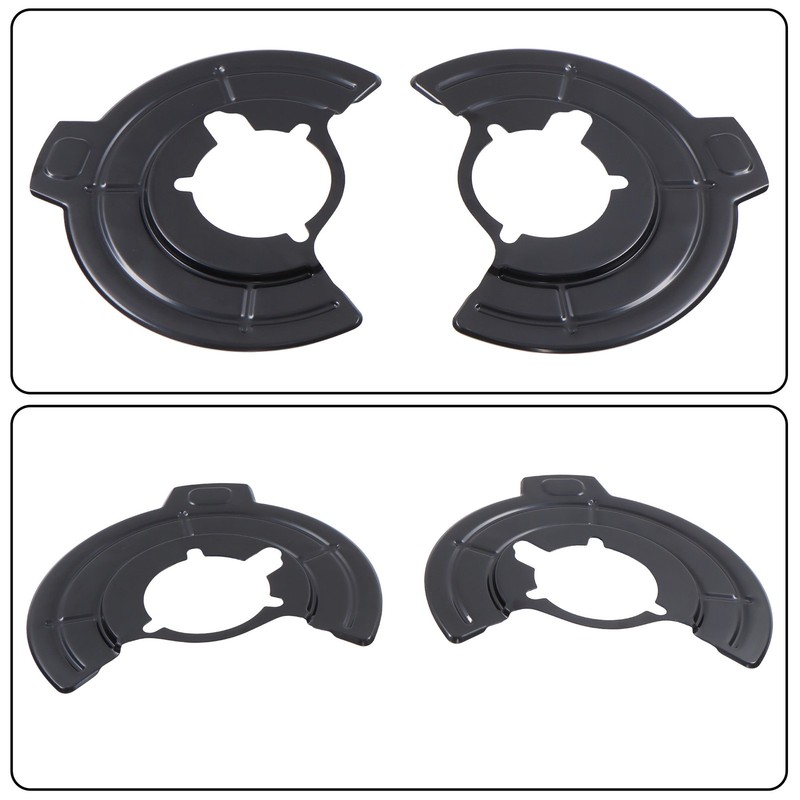 LABLT Pair Front Side Brake Dust Shield 68043286AB For Jeep Wrangler 2007-2018 gallery
