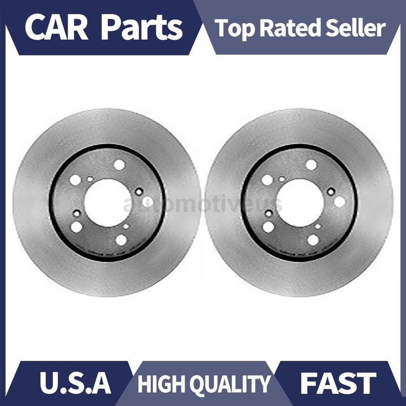 Front Disc Brake Rotor 2 X Brembo For Honda 2005-2010