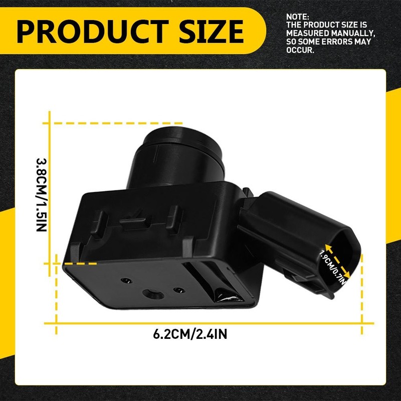 8PCS Fit 2023-2025 Toyota bZ8X Front Rear Bumper Park Assist Backup Sensor 6Pin gallery