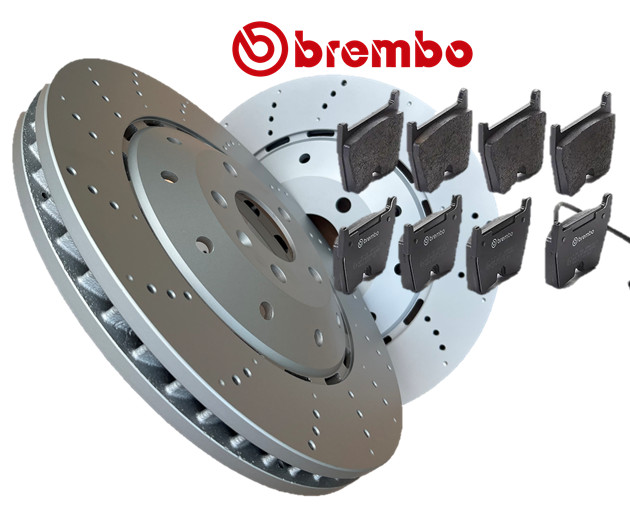 Audi R8 2007-2015 Brembo Front Brake Pads & Discs 420615301B 420615301D gallery