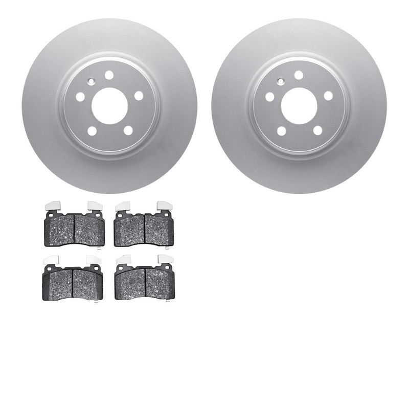Dynamite Friction Disc Brake Kit for 2012-2013 Tesla S 4602-26002