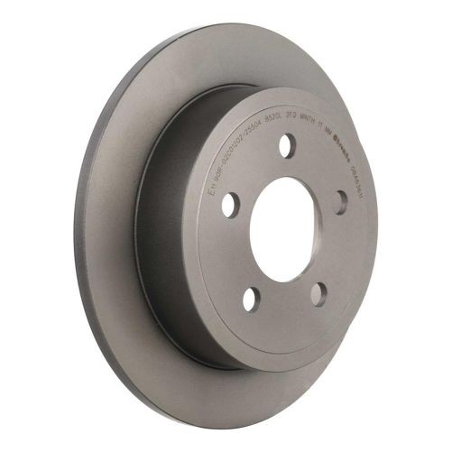 Brembo 08.A636.11 Disc Brake Rotor Rear Gray Cast Iron For 2003 Jeep Wrangler