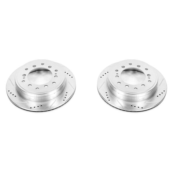 PowerStop JBR1396XPR Brake Rotors For Toyota 4Runner 2010-2024 Rear gallery