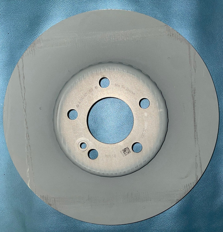 Mercedes-Benz Front Brake Disc Rotor(X2)- 000-421-28-12 -For E300, GLC300 & More