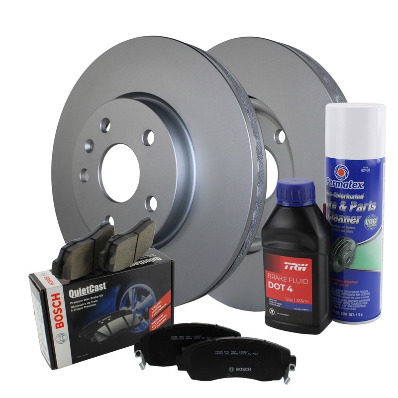 Front Standard Brake Kit 321mm Disc Rotors Bosch Ceramic Pads For Camaro 3.6L V6