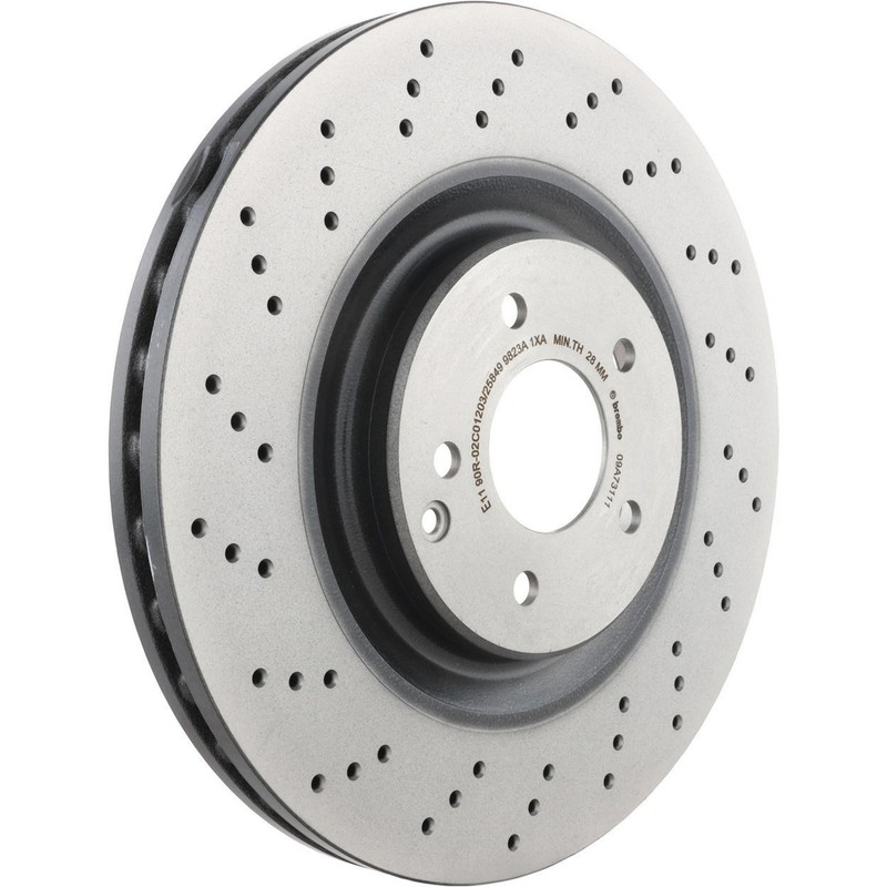 Brembo Front Disc Brake Rotor FOR 2005-2006 Mercedes C55 AMG gallery