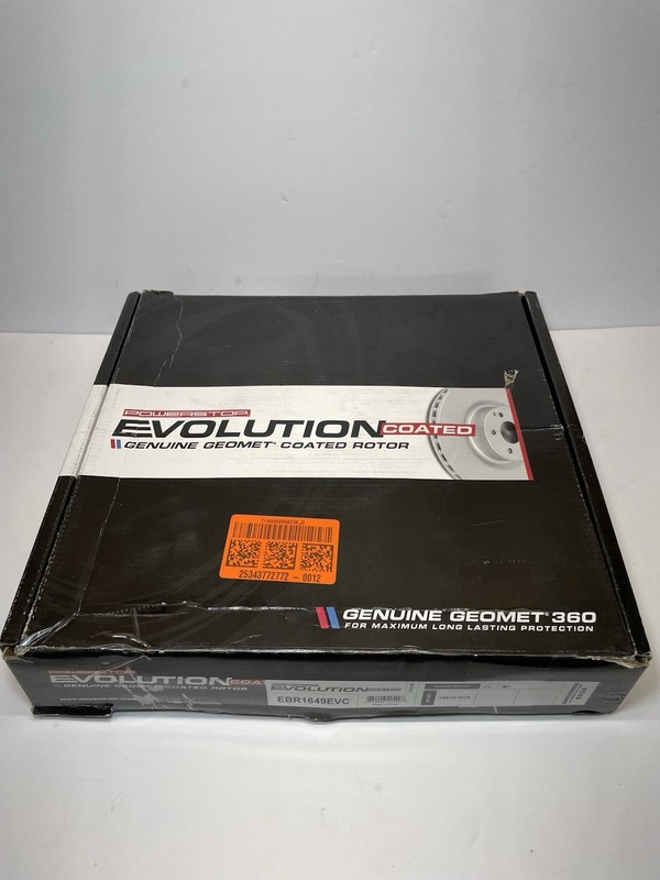 Power Stop EBR1649EVC Front Geomet Coated Brake Rotor NEW gallery
