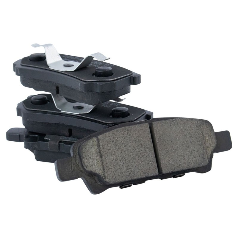 TRQ Front Rear Posi Ceramic Brake Pad Performance Drilled Slotted Coated Rotors gallery