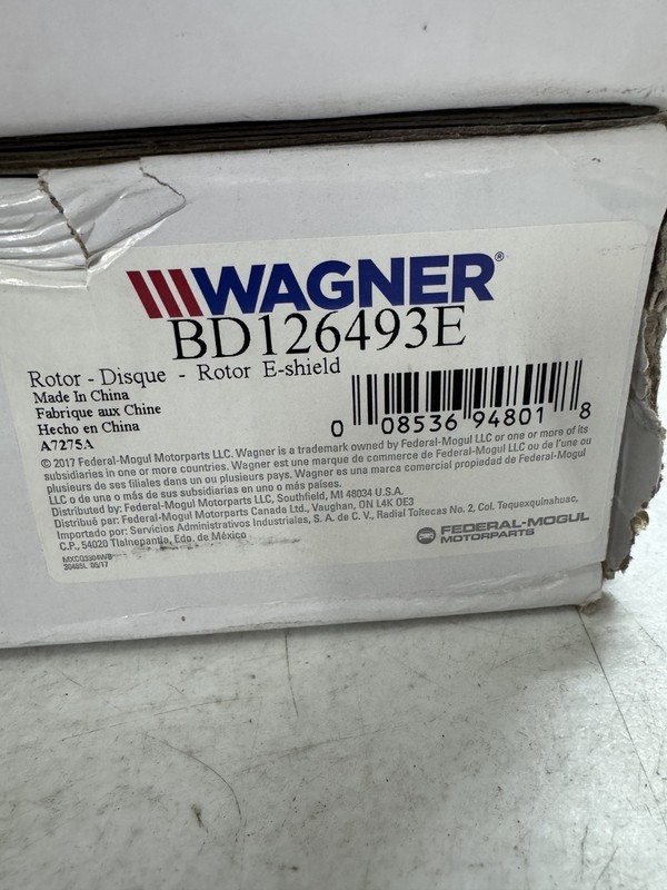 Disc Brake Rotor Wagner BD126493E gallery
