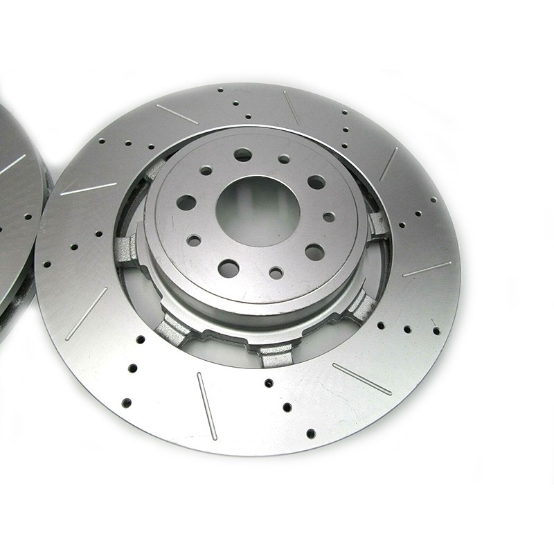 257141 Front Brake Pads & Rotors Set For Maserati GranTurismo Grancabrio 4.7L gallery