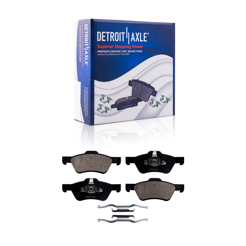 Front Disc Rotors + Brake Pads for Ford Escape Mazda Tribute Mercury Mariner gallery
