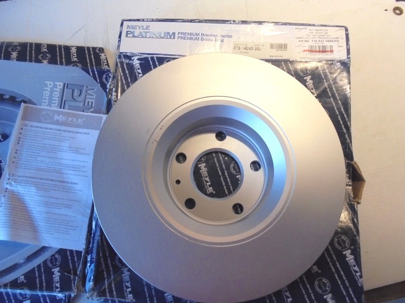 Audi·A6 Quattro·2005 2011 405 54040 500 Disc Brake Rotor Front - Meyle new gallery