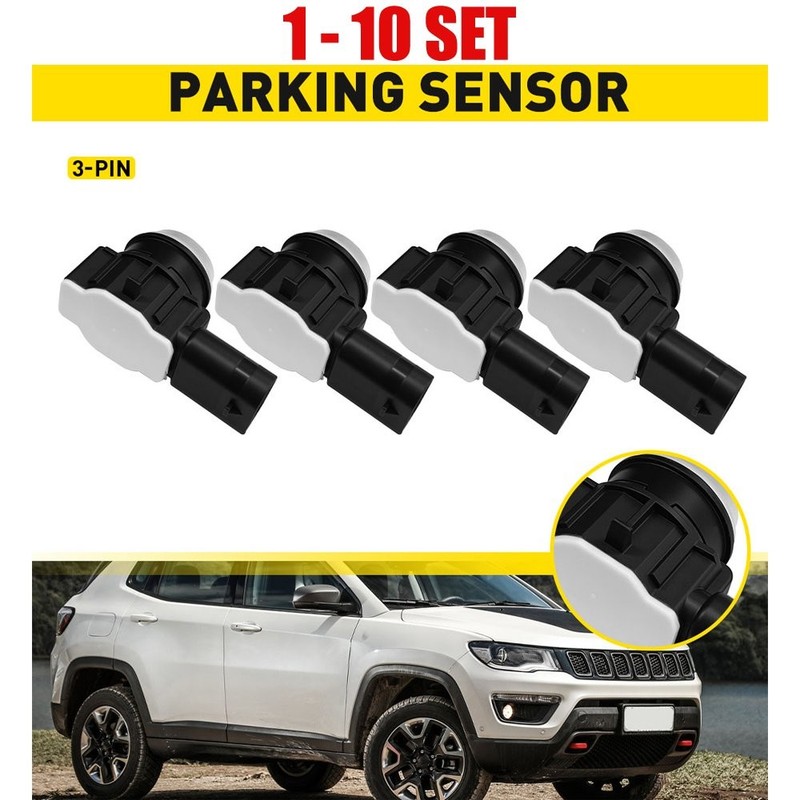 4-40x Front Rear PDC Reverse Parking Sensor 3Pin Fit 2017-2023 Chrysler Pacifica