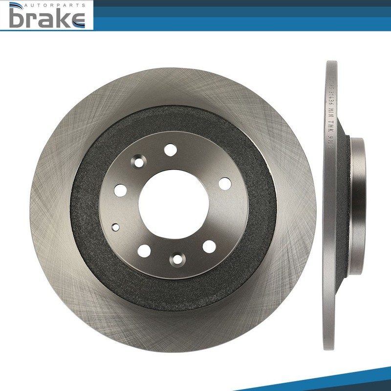 Rear Brake Solid Rotors 5 Lug 312 mm Fits 2011-2014 2015 2016 2017 Lexus CT200h