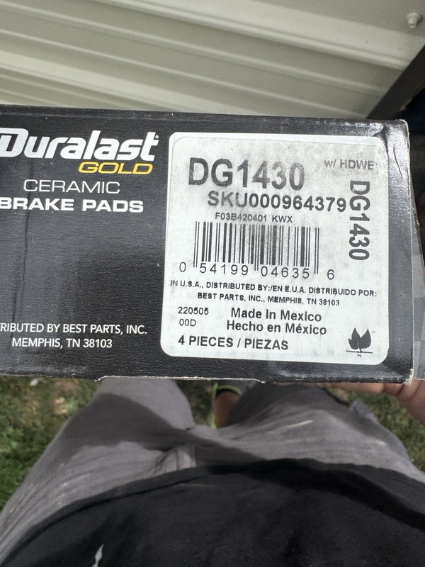 New Rear Brake Rotors and New brake Pads Rear And Front! 2013-15 Chevy Malibu ￼ gallery