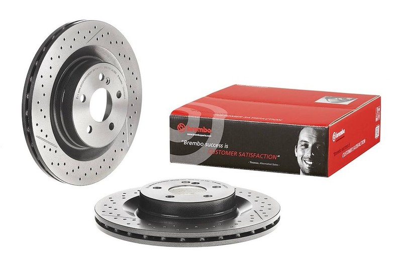 Brembo 09A32611C02 BRAKE ROTORS