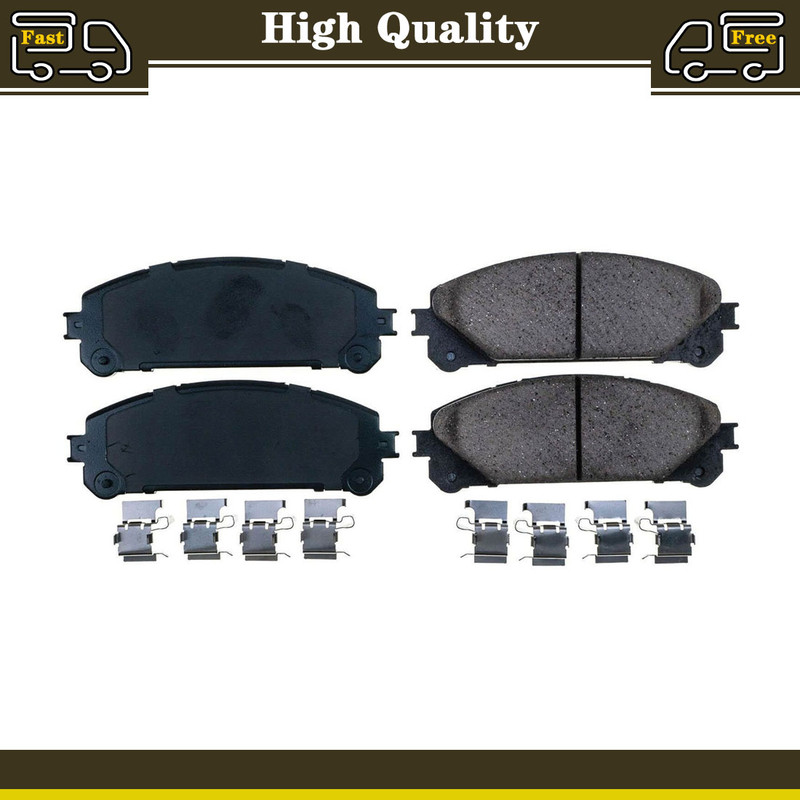 Premium OE Front Ceramic Brake Pads Kit For 2022-2025 Lexus NX350 9 Yr Warranty
