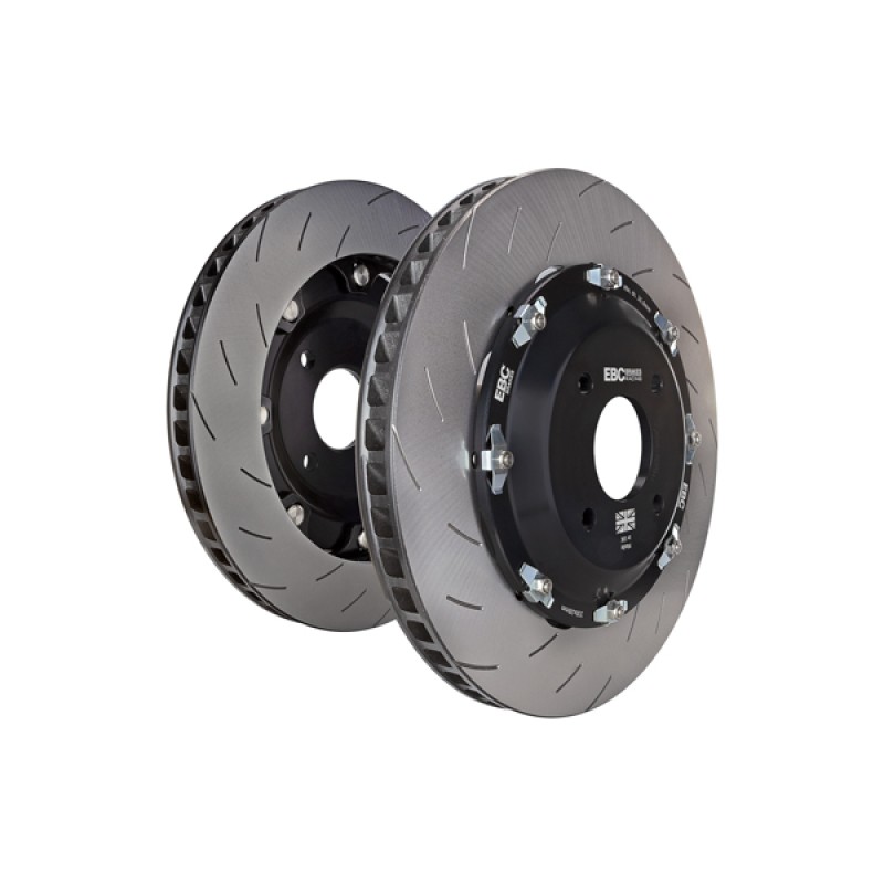 EBC Racing Floating Conversion Rotors for Chevrolet Corvette C6 Z06 7.0L