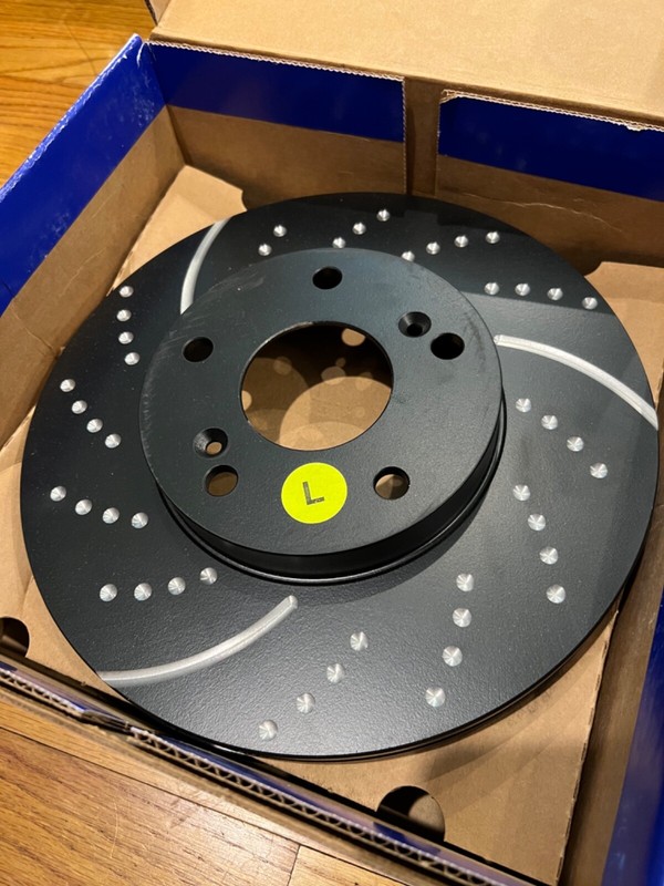 EBC brake rotors 3GD GD7116 NEW IN BOX, fits Honda Civic 1.5t non-si