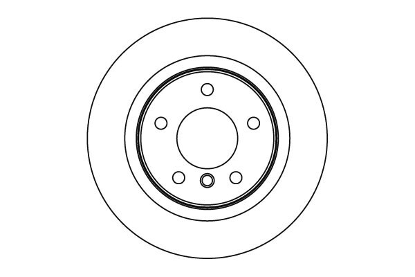 Fits BMW 1 Series 3 1.6 1.8 2.0 D + Other Models Baxter Rear 1x Brake Disc gallery