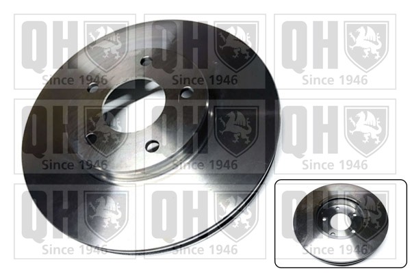 2x Brake Discs Pair Vented fits DAIMLER XJ X30 4.0 Front 97 to 03 305mm Set QH gallery