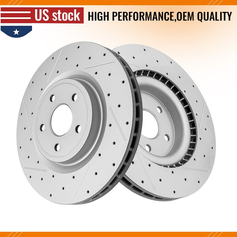 380mm Front Disc Brake Rotor Set for Dodge Durango Jeep Grand Cherokee