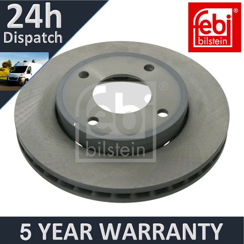 Fits Smart Forfour 2004-2006 Mitsubishi Colt 2004-2012 Febi Front Brake Discs