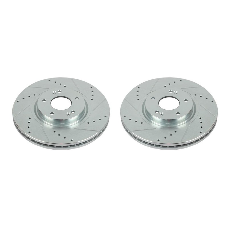 PowerStop Disc Brake Rotor Set - Fits Hyundai Veracruz 2007-2012 PowerStop Evolu gallery