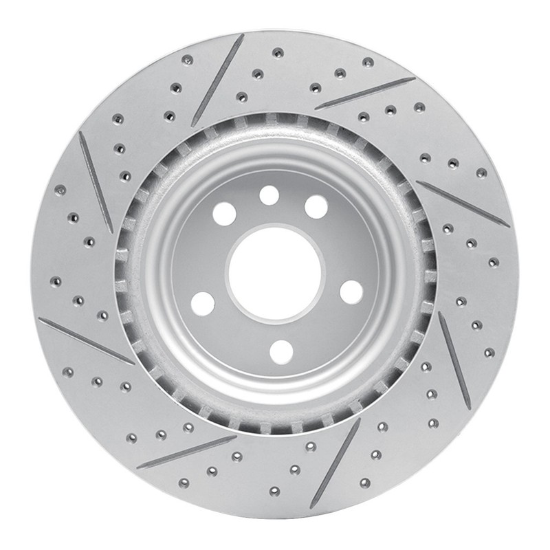 For Land Rover Range Rover Velar 2018-2020 Brake Rotor | Drilled and Slotted gallery