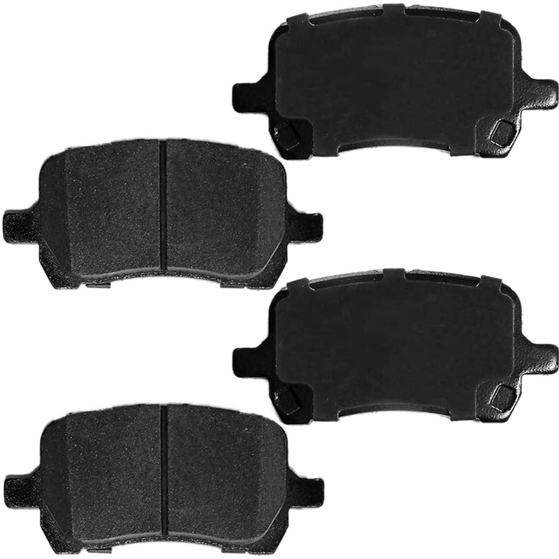 Front Rear Ceramic Brake Pads W/Hardware For Chevy Cobalt HHR SS Malibu CA A18 gallery