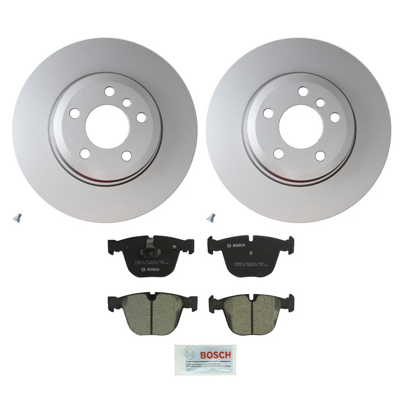 Hella Rear Rotor Bosch QuietCast Ceramic Disc Brake Pad Kit For F15 X5 E71 X6 V8