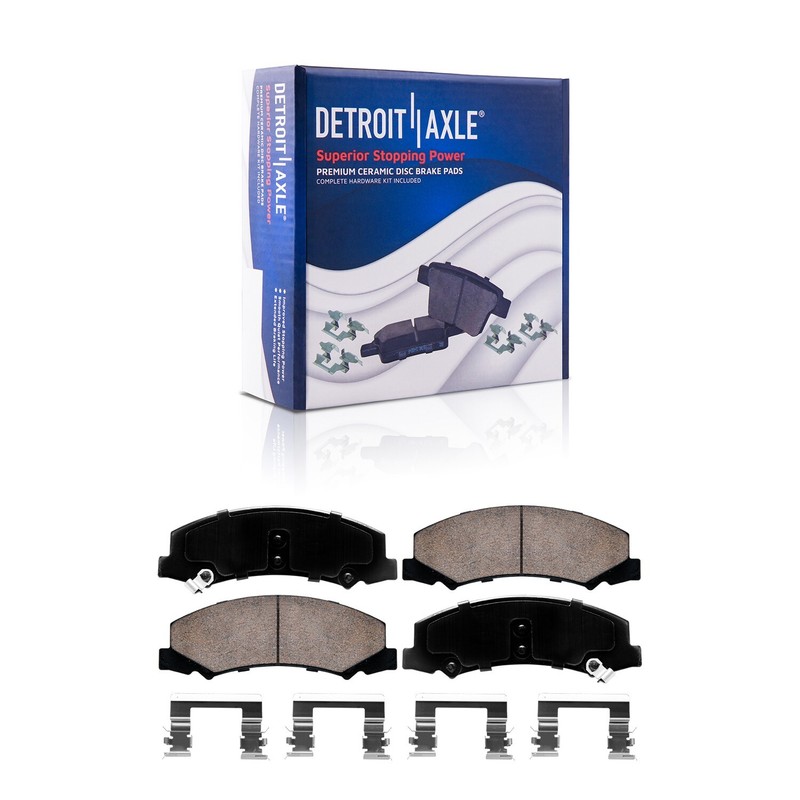Front & Rear Disc Rotor + Ceramic Brake Pad for Chevy Impala Limited POLICE/TAXI gallery