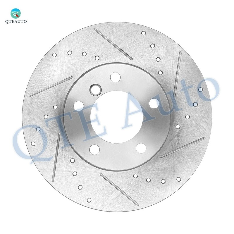 Front Drilled Slotted Brake Disc Rotors 312mm For 2007-2016 BMW 328I Base gallery