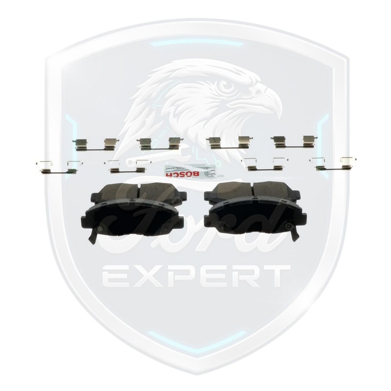 Bosch OEM Front Pads & Rear Shoes For 1998-2002 Honda Accord Lifetime Warranty gallery