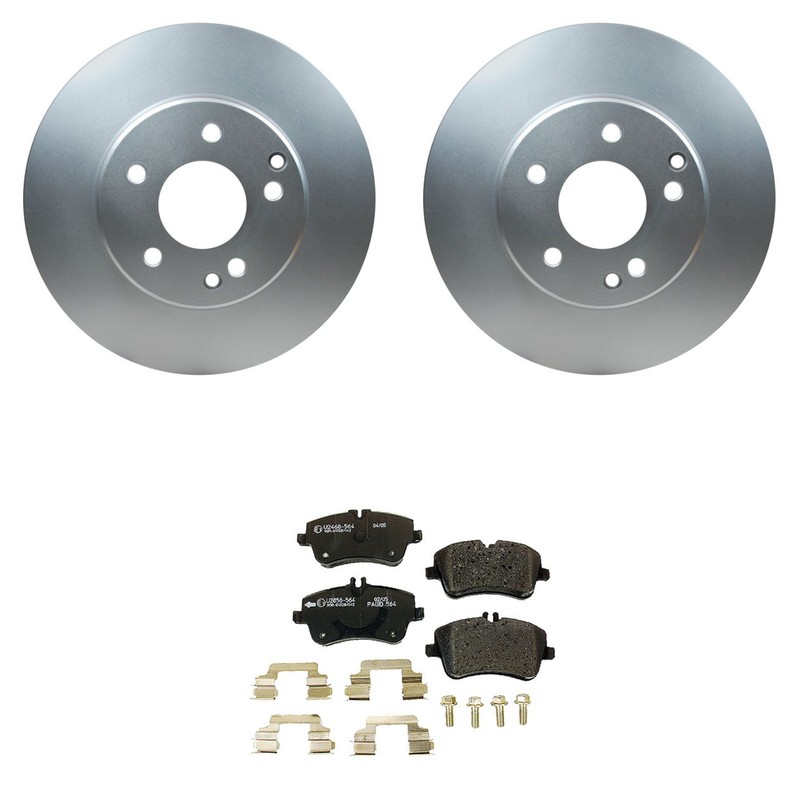 Hella Disc Brake Rotor Kit For Mercedes-Benz C240