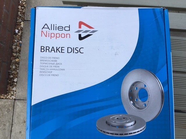 1x Brake Discs Vented Front 266mm AND6002 Allied Nippon 1613191380 1618890480 gallery