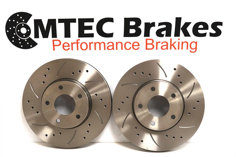 Front Brake Discs & MTEC Brake Pads Nissan Skyline R33 2.5T GTS-T 296MM gallery