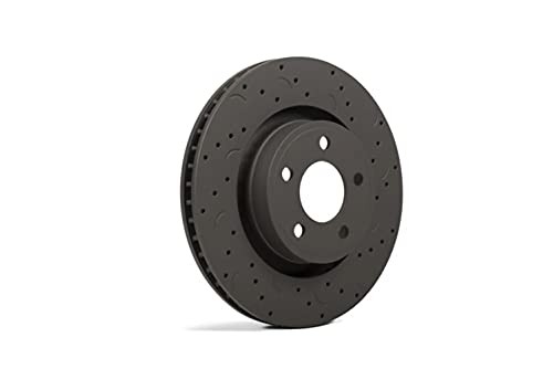 Hawk Performance Htc4839 Talon Cross Drilled And Slotted Brake Rotors gallery