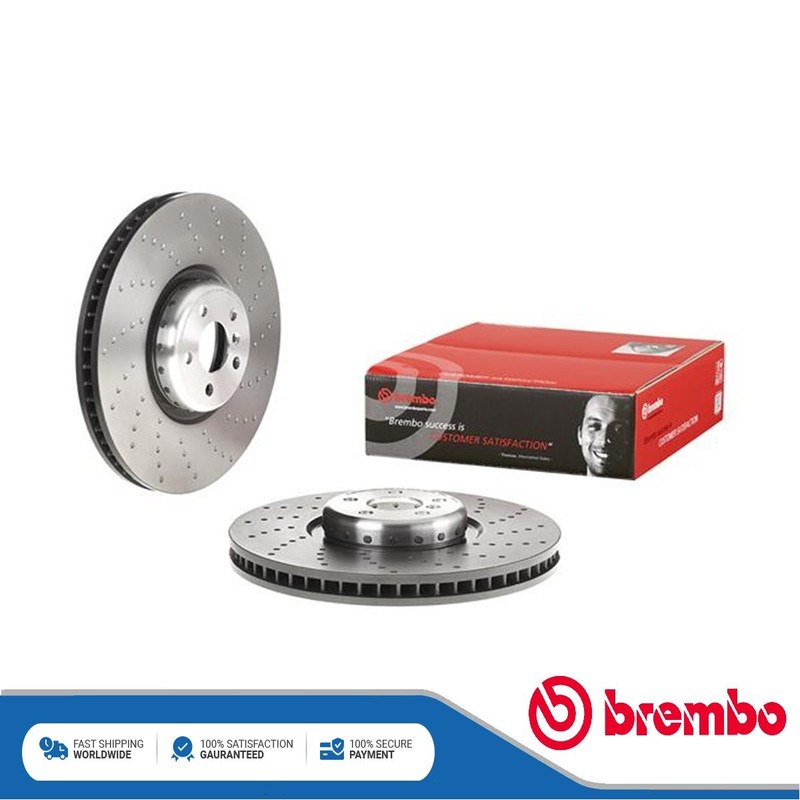 Fits BMW 5 Series 2016- X5 2018- X6 2019- Brake Disc Front Right Brembo