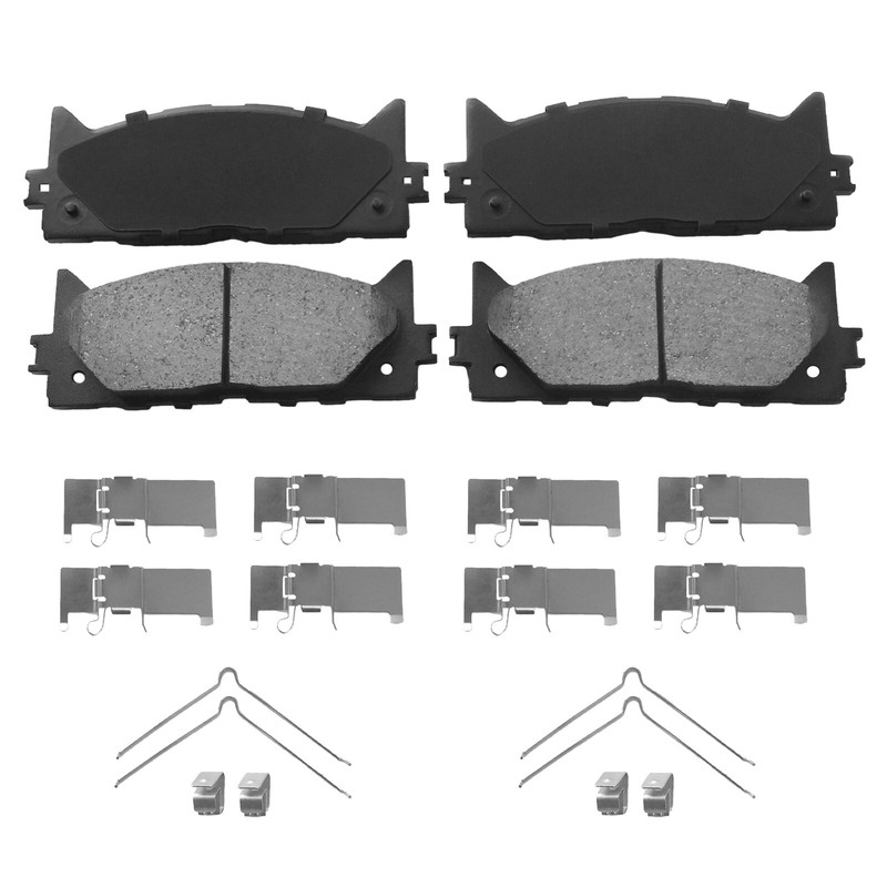 296mm Front & 281mm Rear Rotors Brake Pads for Toyota Avalon 1995-2022 3.5L gallery