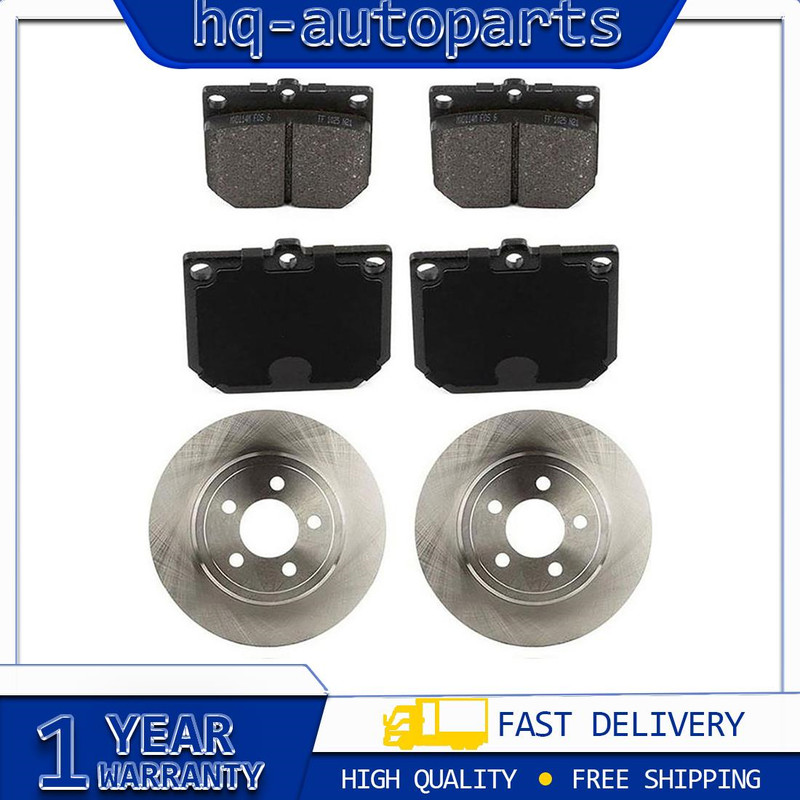 For Toyota Pickup 1974-1983 Front Rotor and Brake Pad Kit Magma