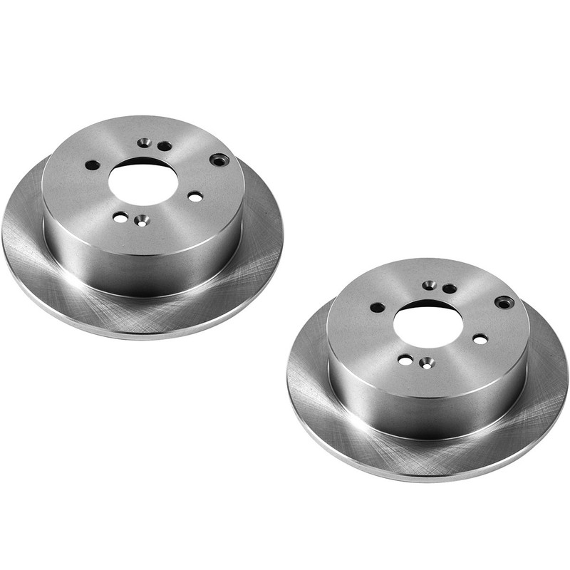 SET-P15JBR1334-2 Powerstop Brake Discs 2-Wheel Set Rear for Kia Rio Accent Rio5