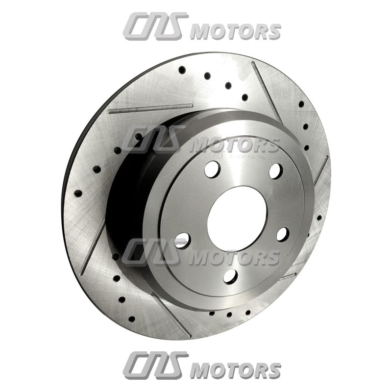 Discos de freno perforados traseros 53061 para Dodge Durango 2011-2020 gallery