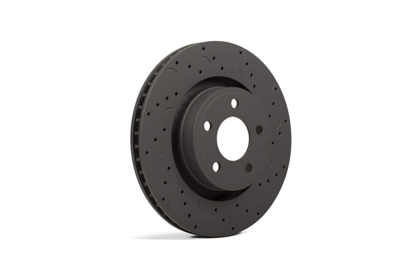 Hawk Performance Htc4953 Talon Cross Drilled And Slotted Brake Rotors gallery
