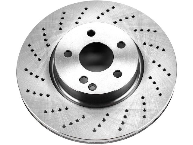 Front Power Stop Brake Rotor fits Mercedes E400 2017 27SRTKYF