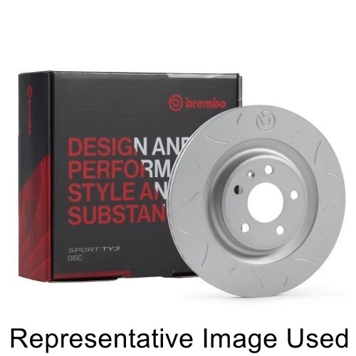 Brembo GT 59.E115.74 Sport TY3 316mm Rear Brake Disc Rotor For 2008-2024 Impreza