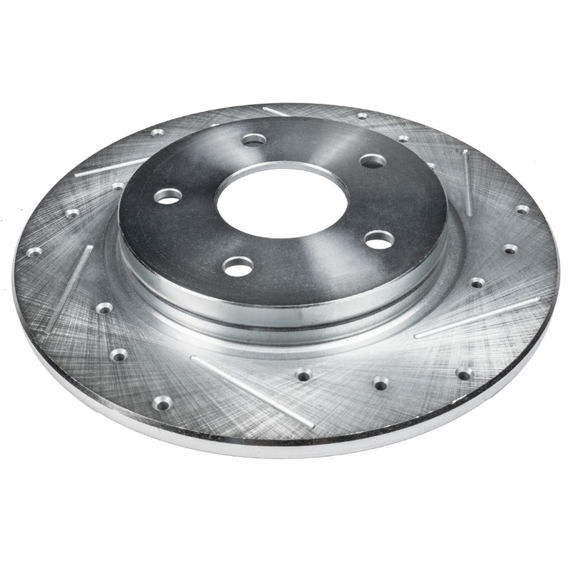 284mm Rear Drilled Slotted Brake Rotors for Hyundai Santa Fe Tucson Kia Sportage gallery